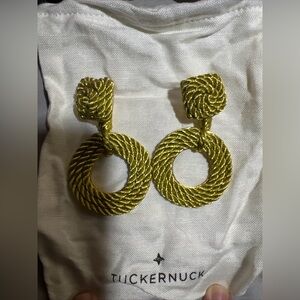 Sold Out Tuckernuck gold Gretchen gold earrings